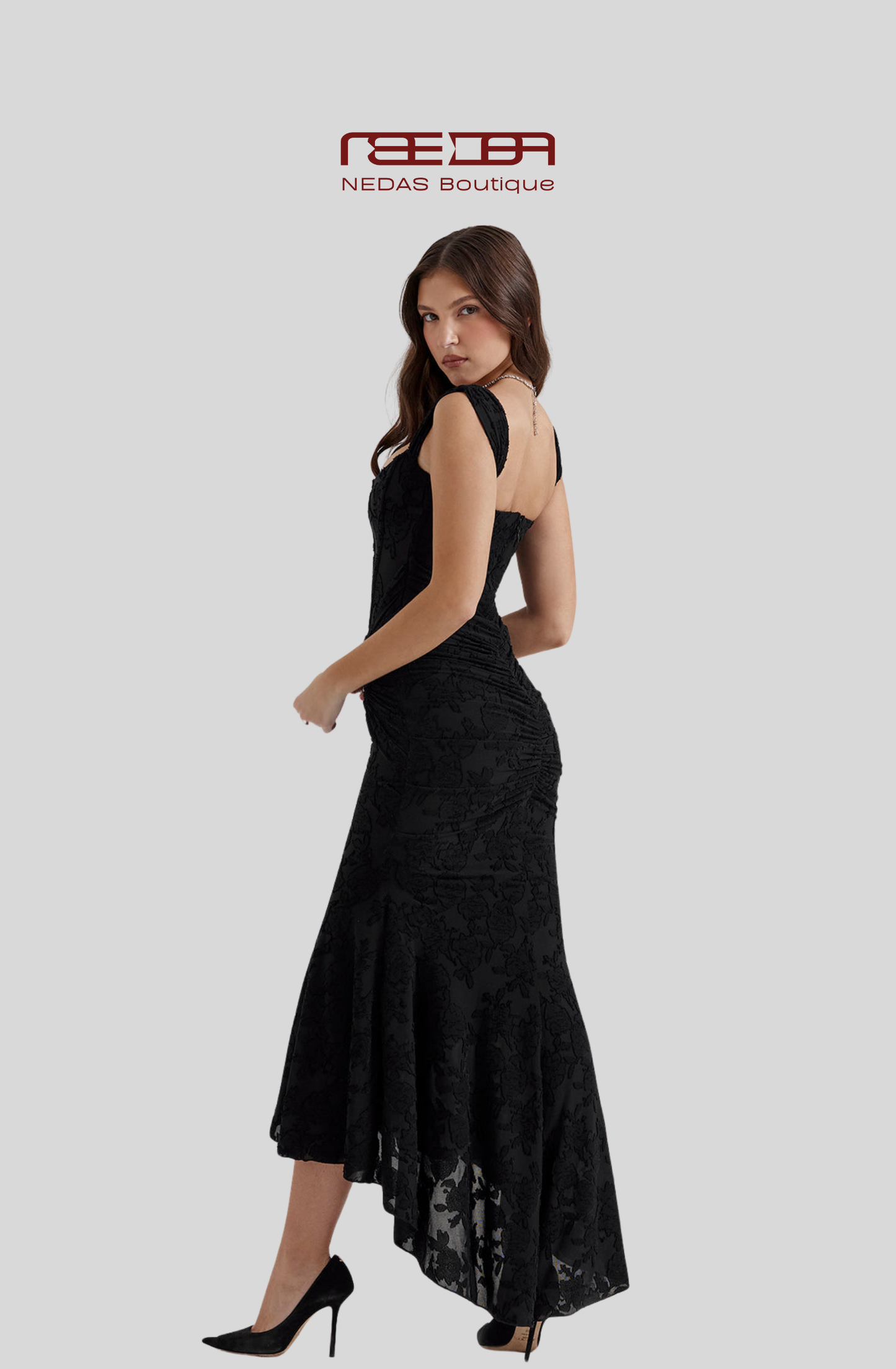Sophie – Elegantes Korsagenkleid mit Spitze