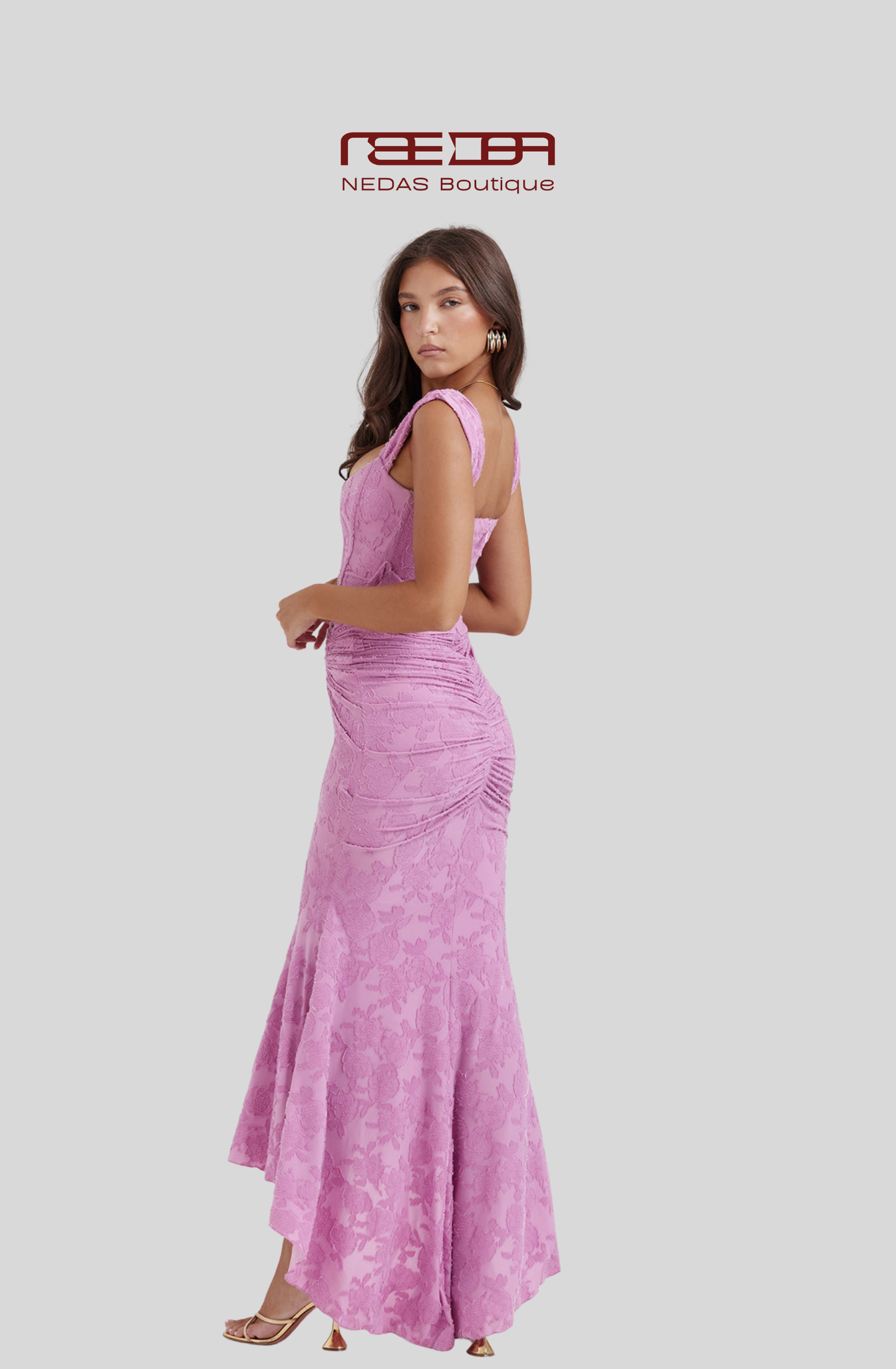 Sophie – Elegantes Korsagenkleid mit Spitze