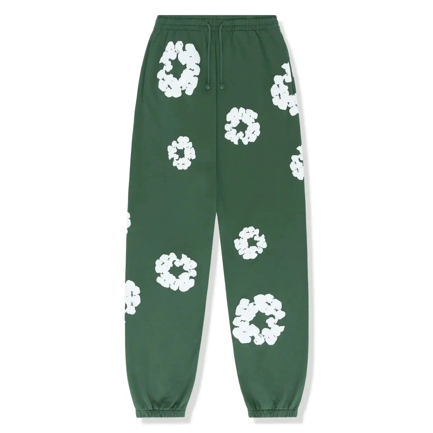 Blumenmotiv Streetwear Jogger - 100% cotton