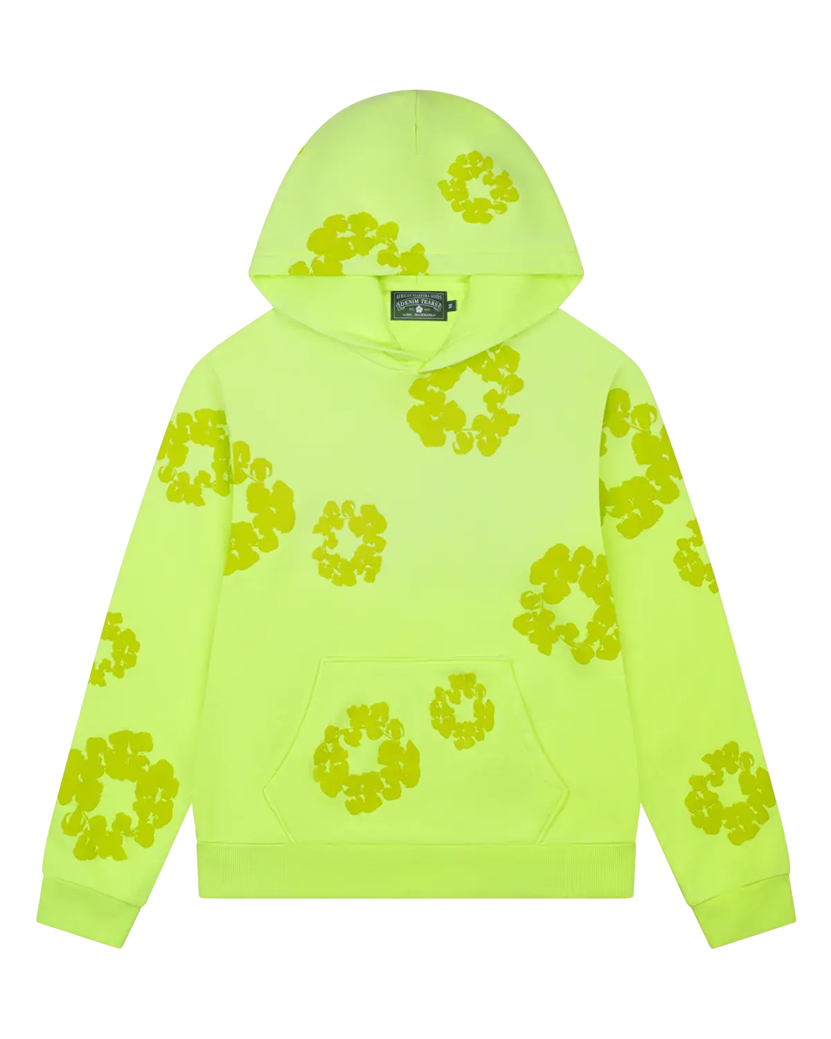 Blumenmuster Hoodie neu Farben - 100% Cotton