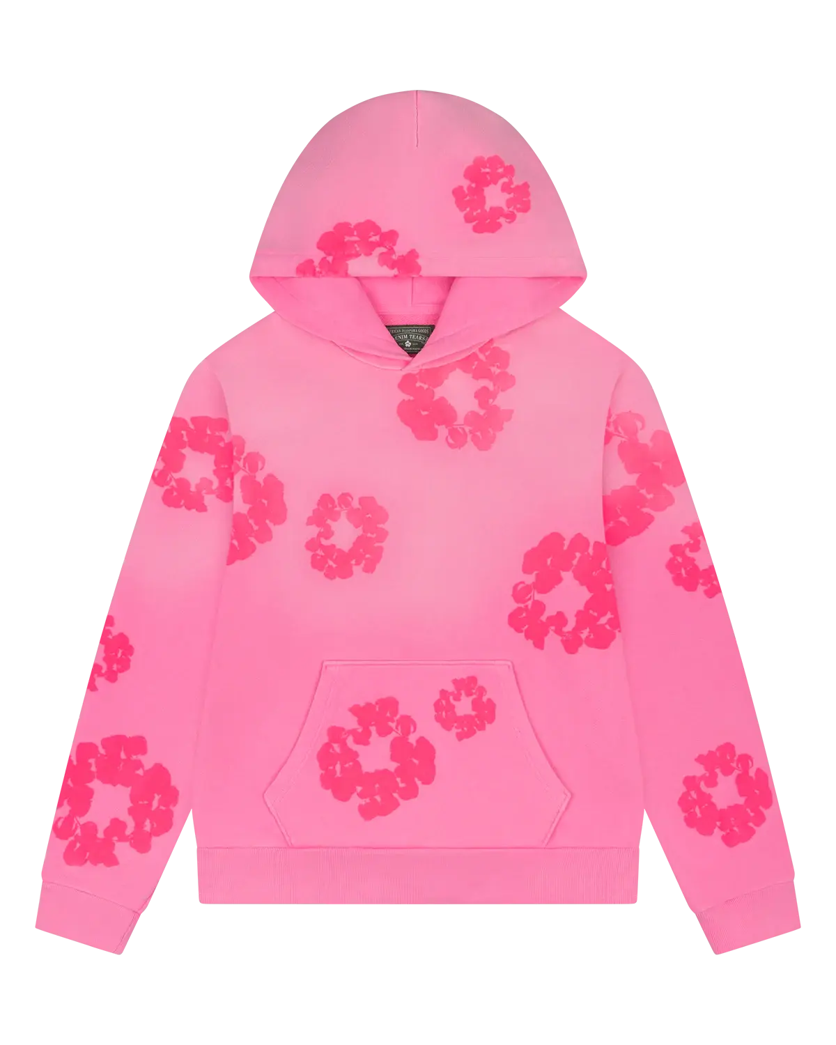 Blumenmuster Hoodie neu Farben - 100% Cotton