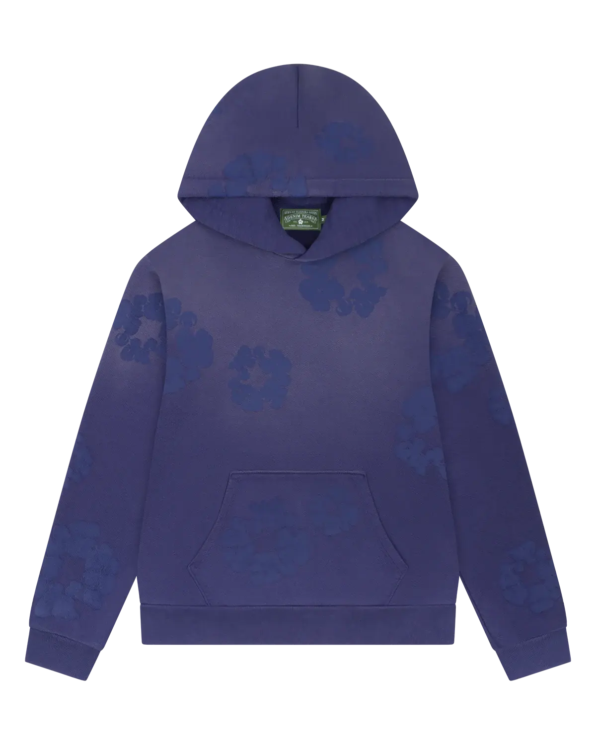 Blumenmuster Hoodie neu Farben - 100% Cotton