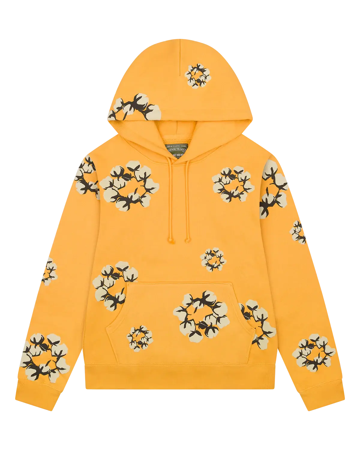 Blumenmuster Hoodie neu Farben - 100% Cotton