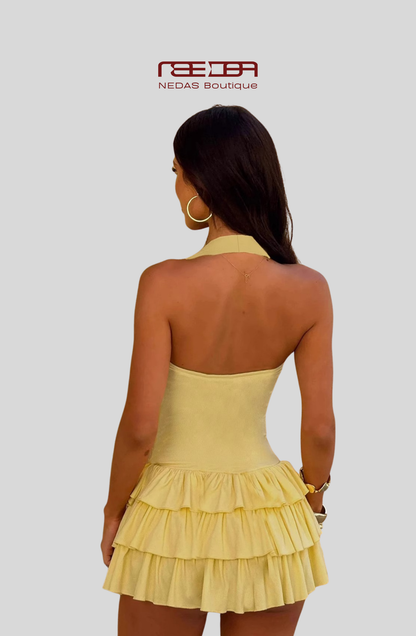 Luna Kleid in gelb