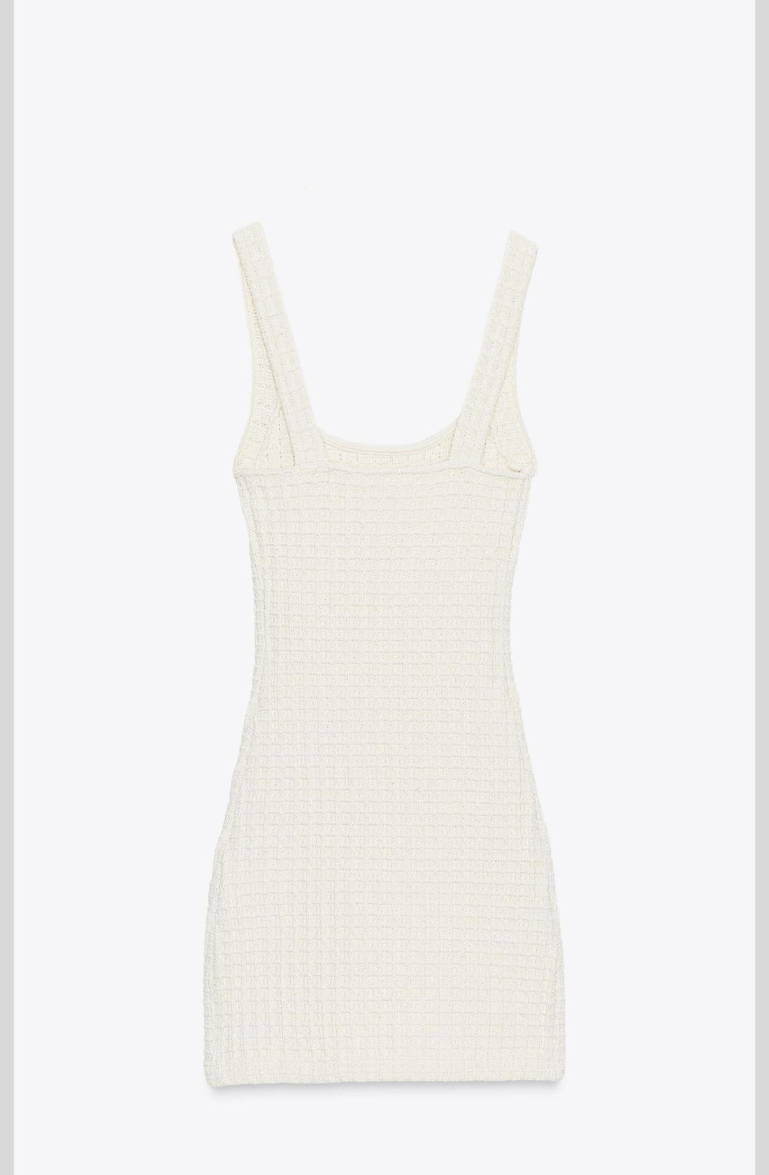 Elina Kleid - Femininer Tweed-Look mit Dekorative Deko-Knöpfe