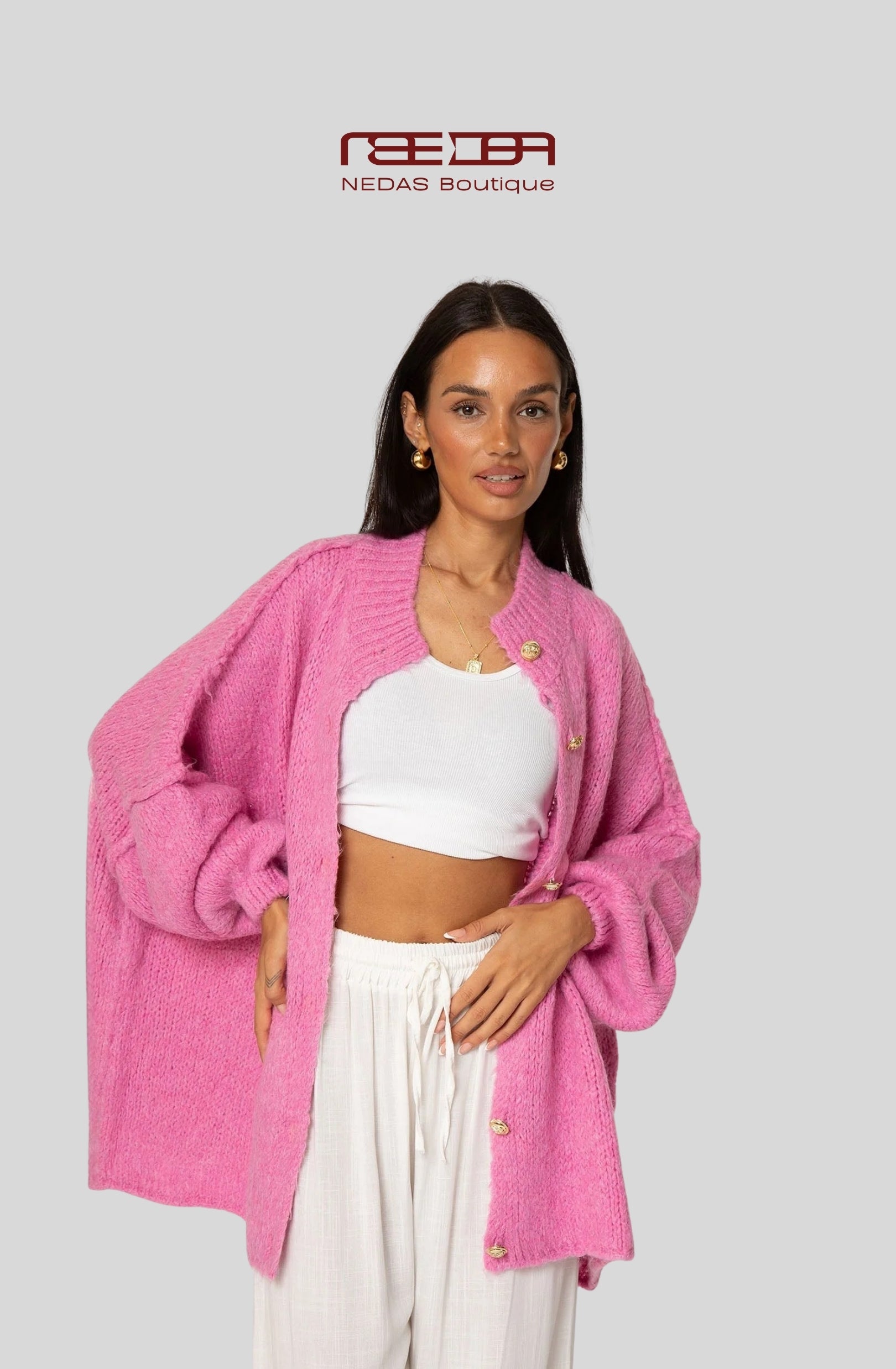 Liora Oversize Knit Cardigan