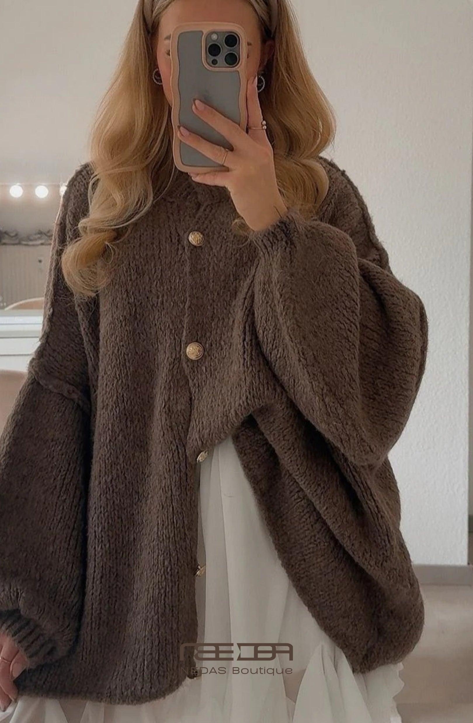 Liora Oversize Knit Cardigan