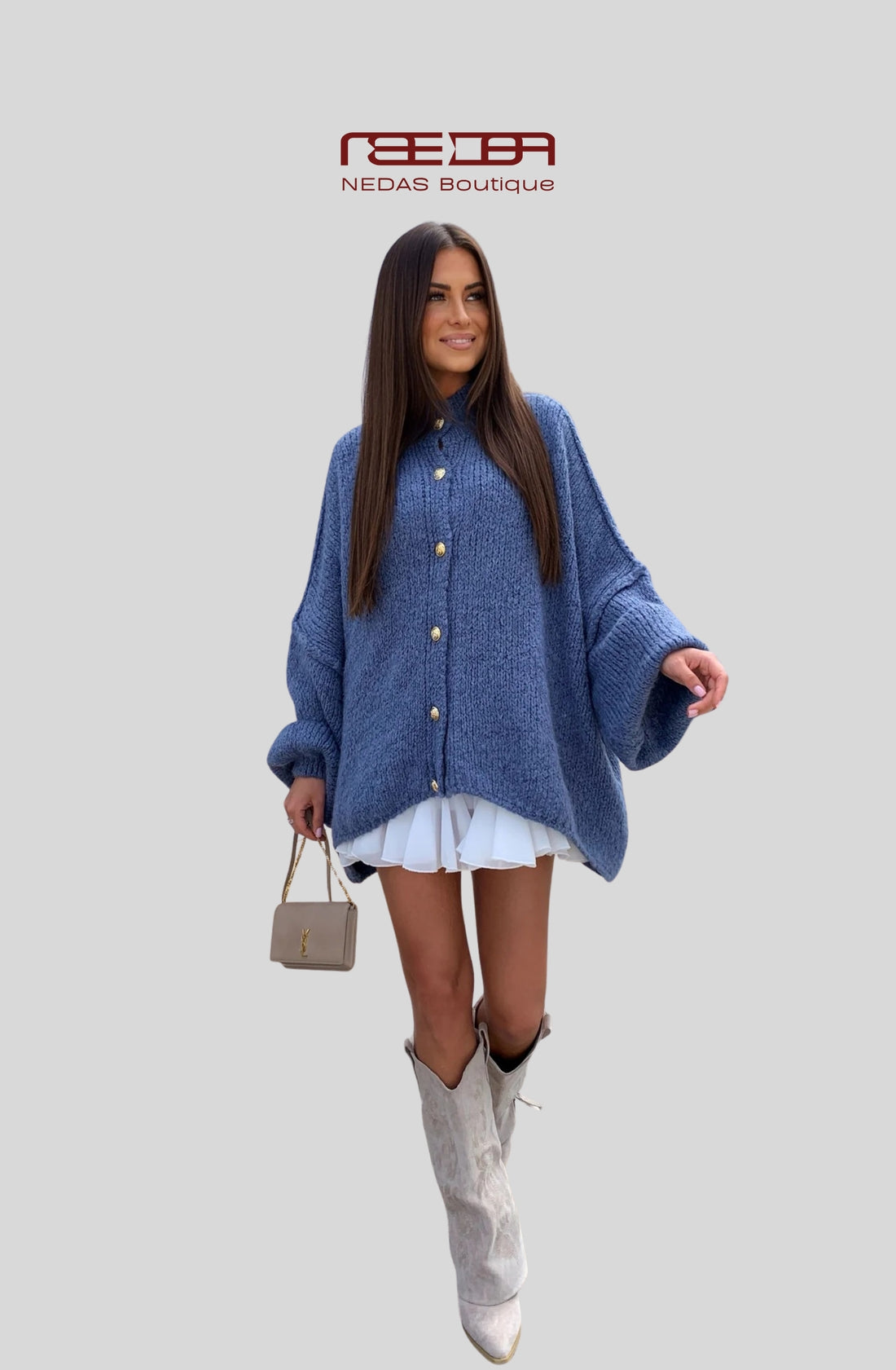 Liora Oversize Knit Cardigan