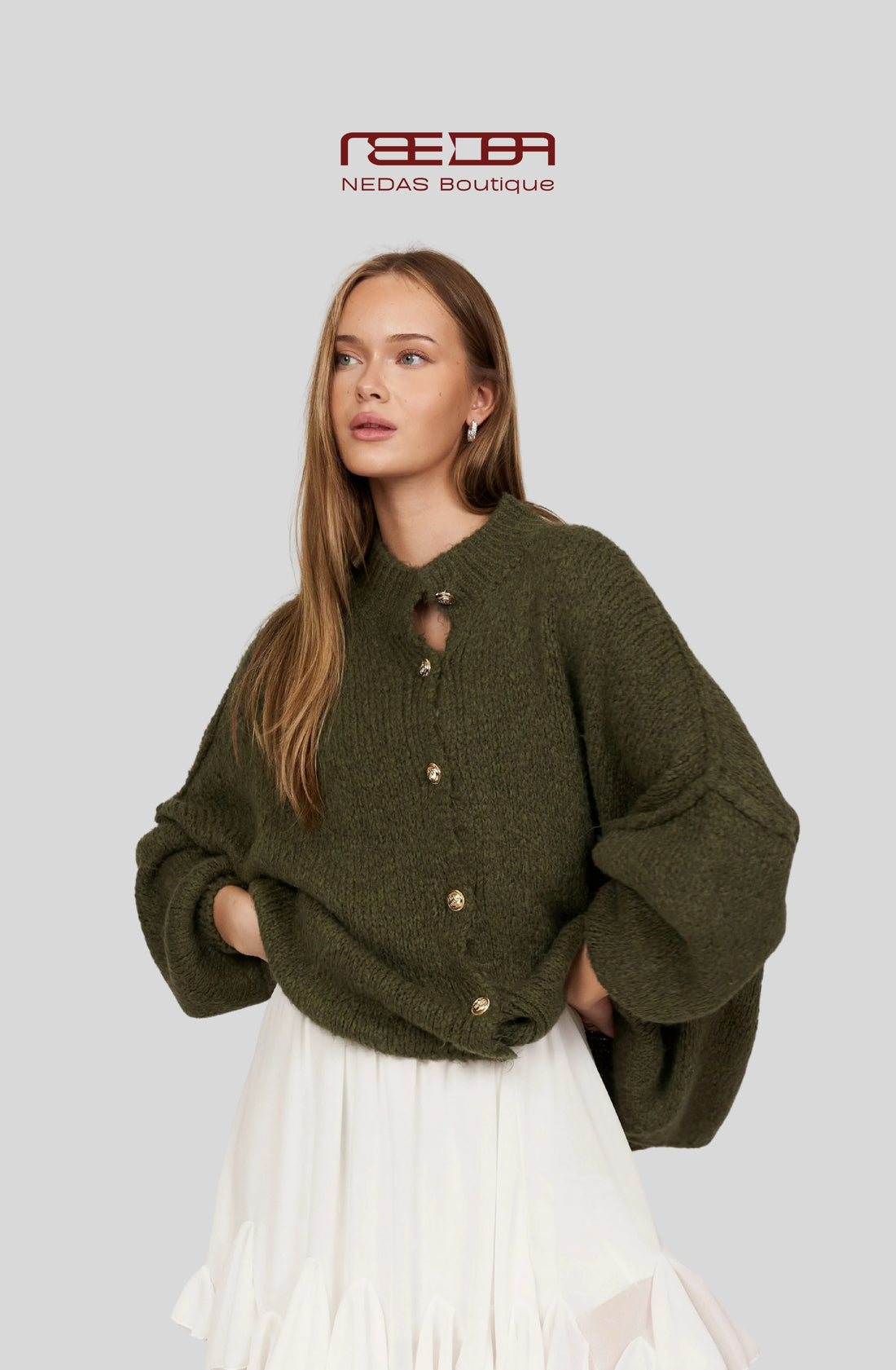 Liora Oversize Knit Cardigan