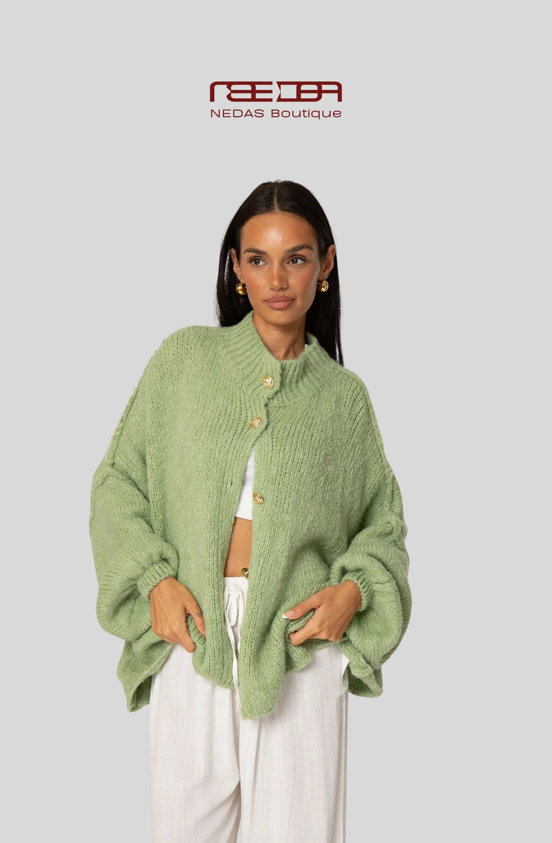 Liora Oversize Knit Cardigan