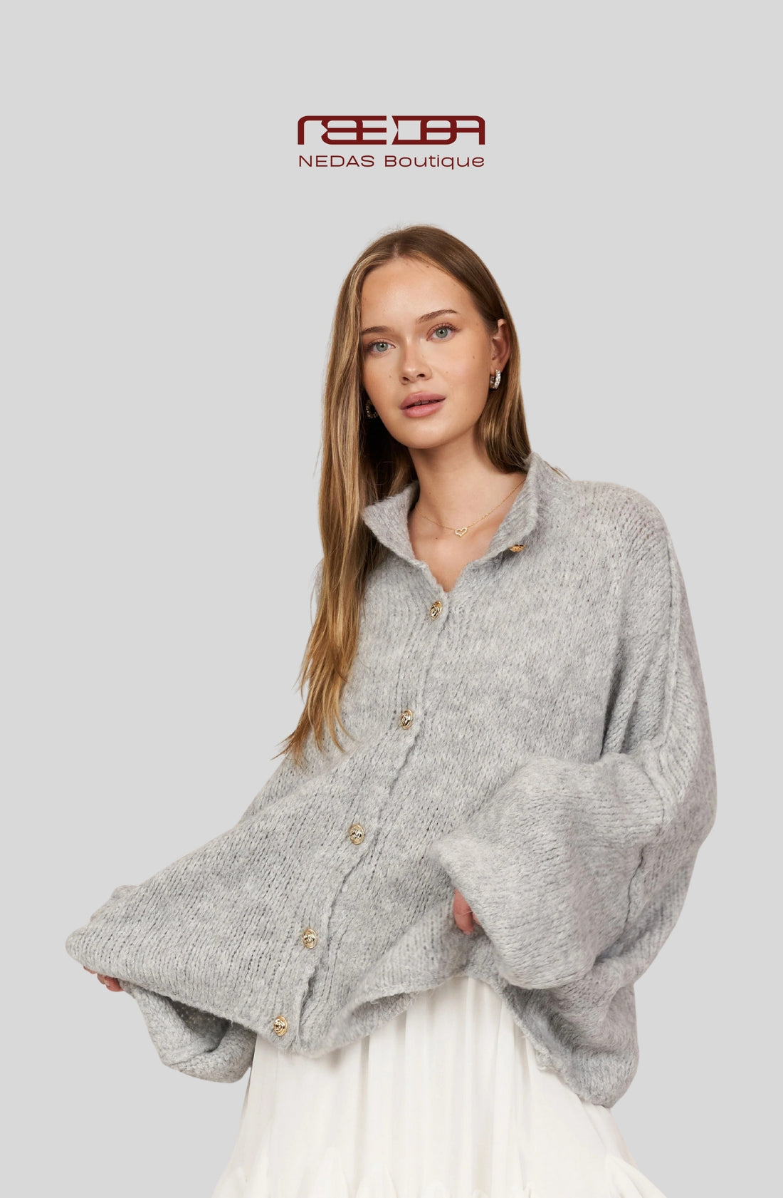 Liora Oversize Knit Cardigan