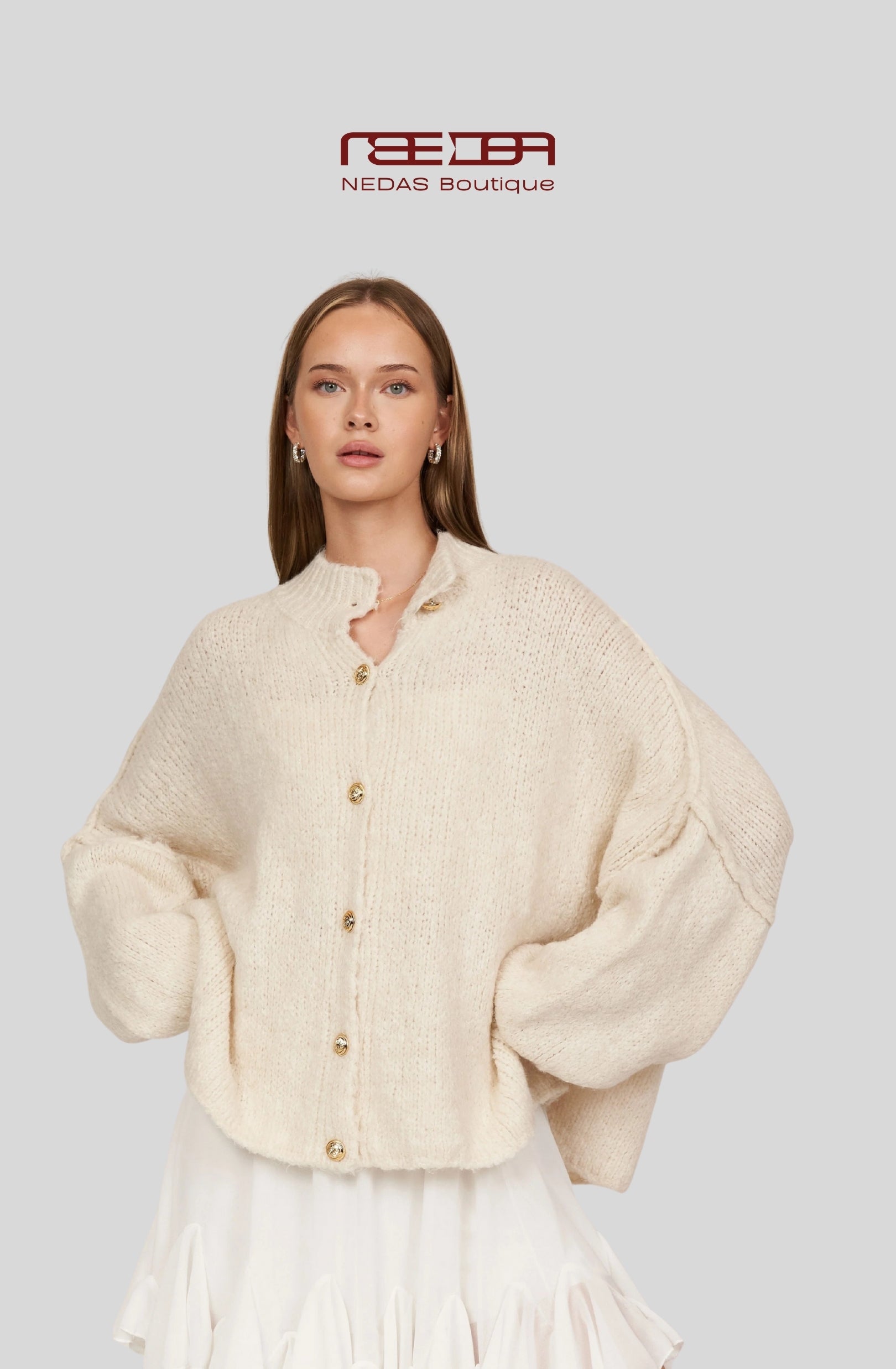 Liora Oversize Knit Cardigan