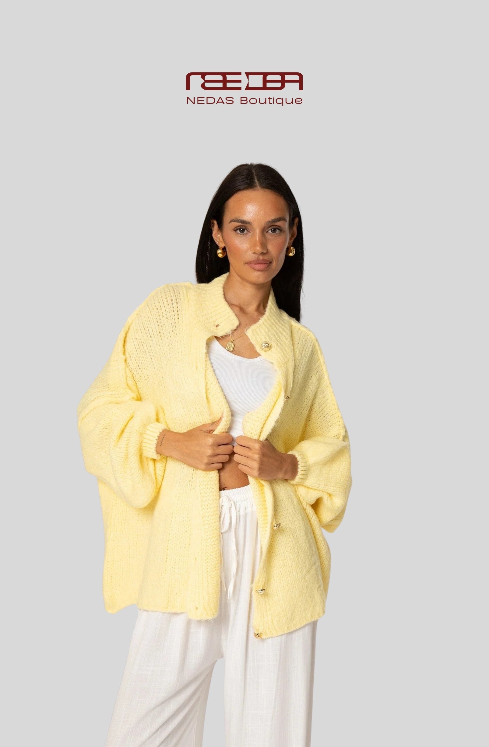 Liora Oversize Knit Cardigan
