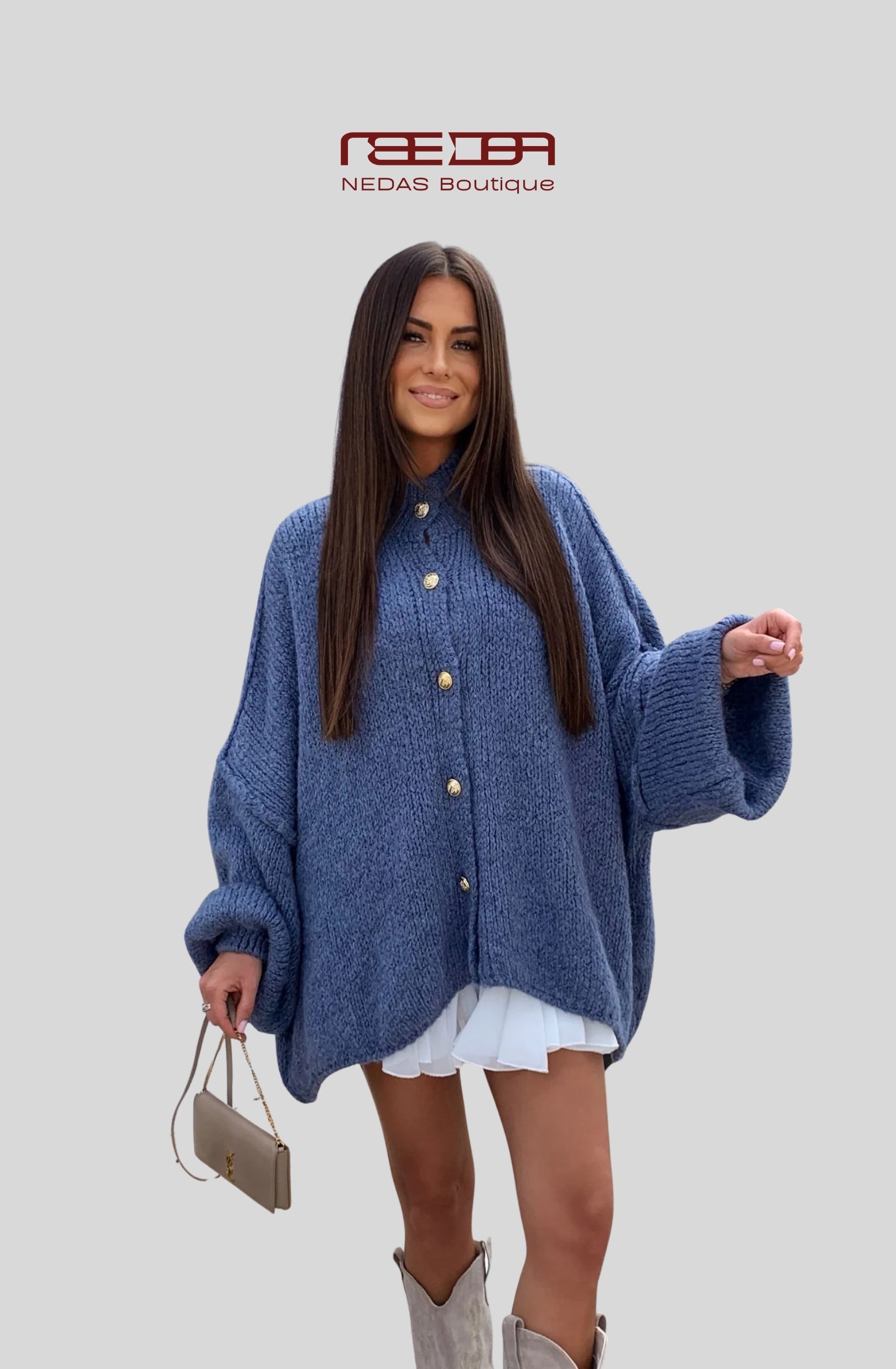 Liora Oversize Knit Cardigan