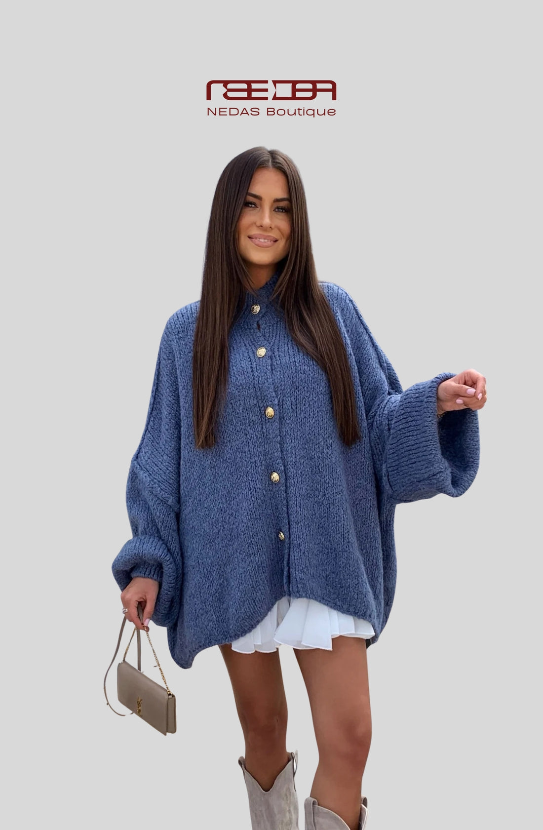 Liora Oversize Knit Cardigan