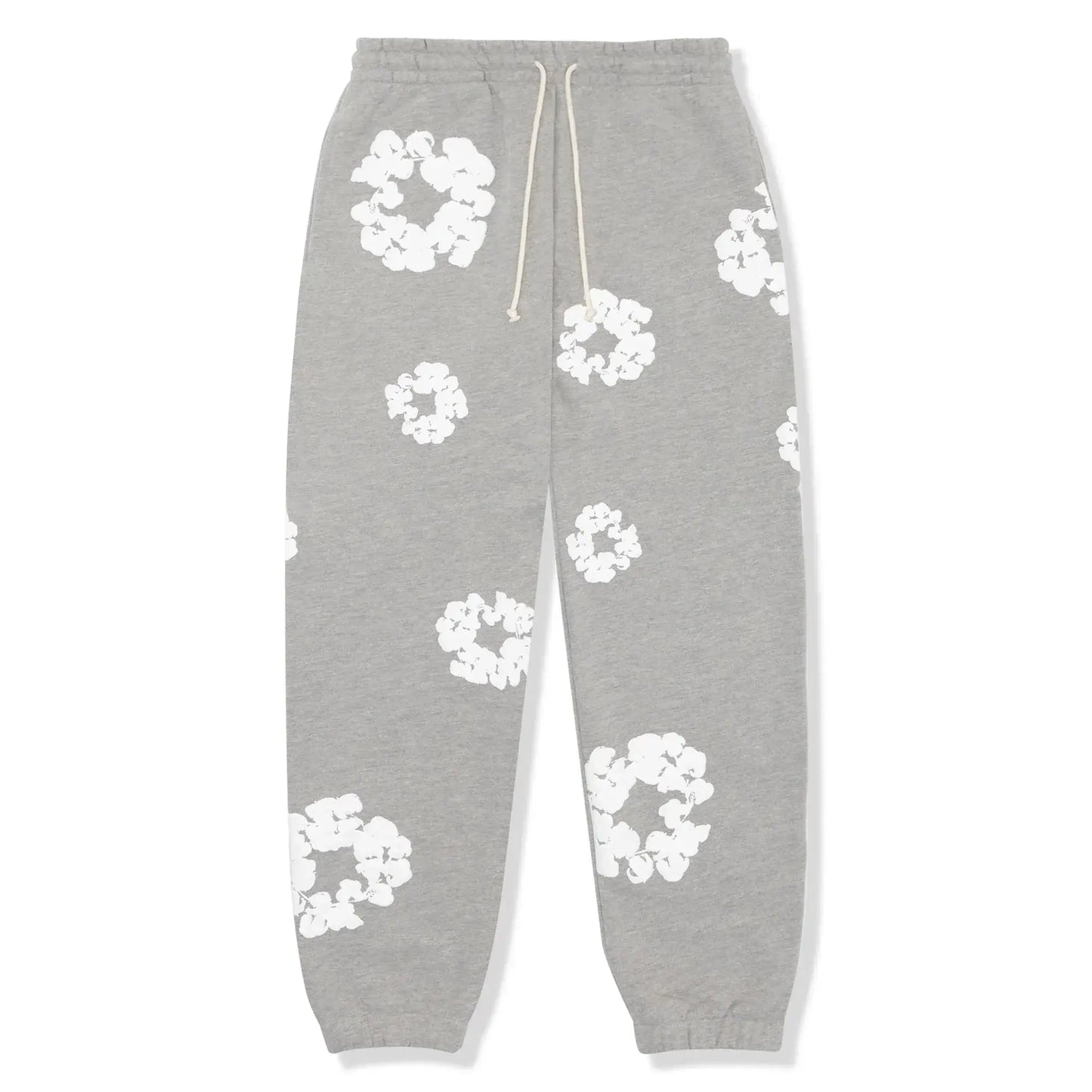 Blumenmotiv Streetwear Jogger - 100% cotton
