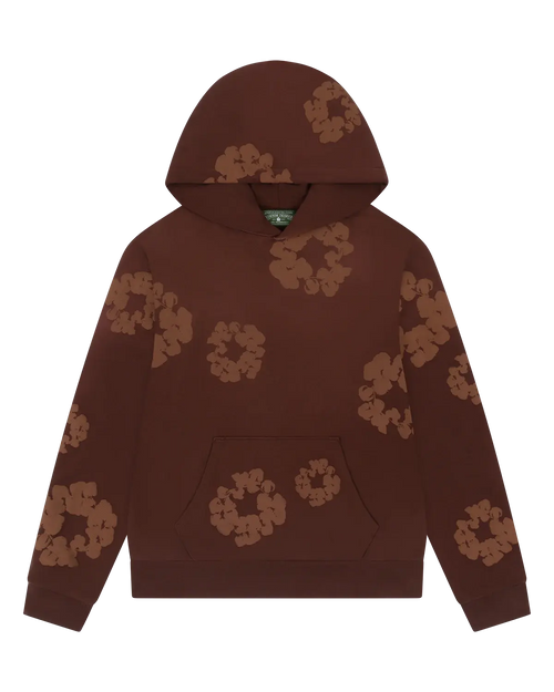 Blumenmuster Hoodie neu Farben - 100% Cotton