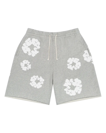 Blumenmuster Shorts  - 100% Cotton
