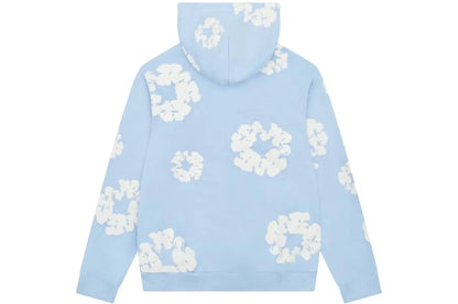 Blumenmuster Hoodie - 100% Cotton
