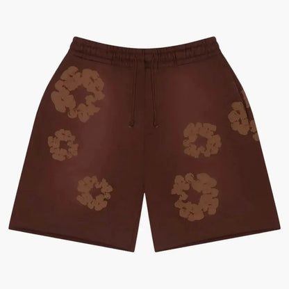Blumenmuster Shorts  - 100% Cotton