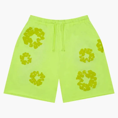 Blumenmuster Shorts  - 100% Cotton